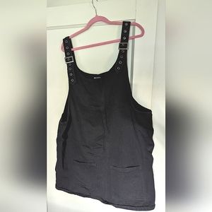 Plus Size 4X Denim Overall Dress